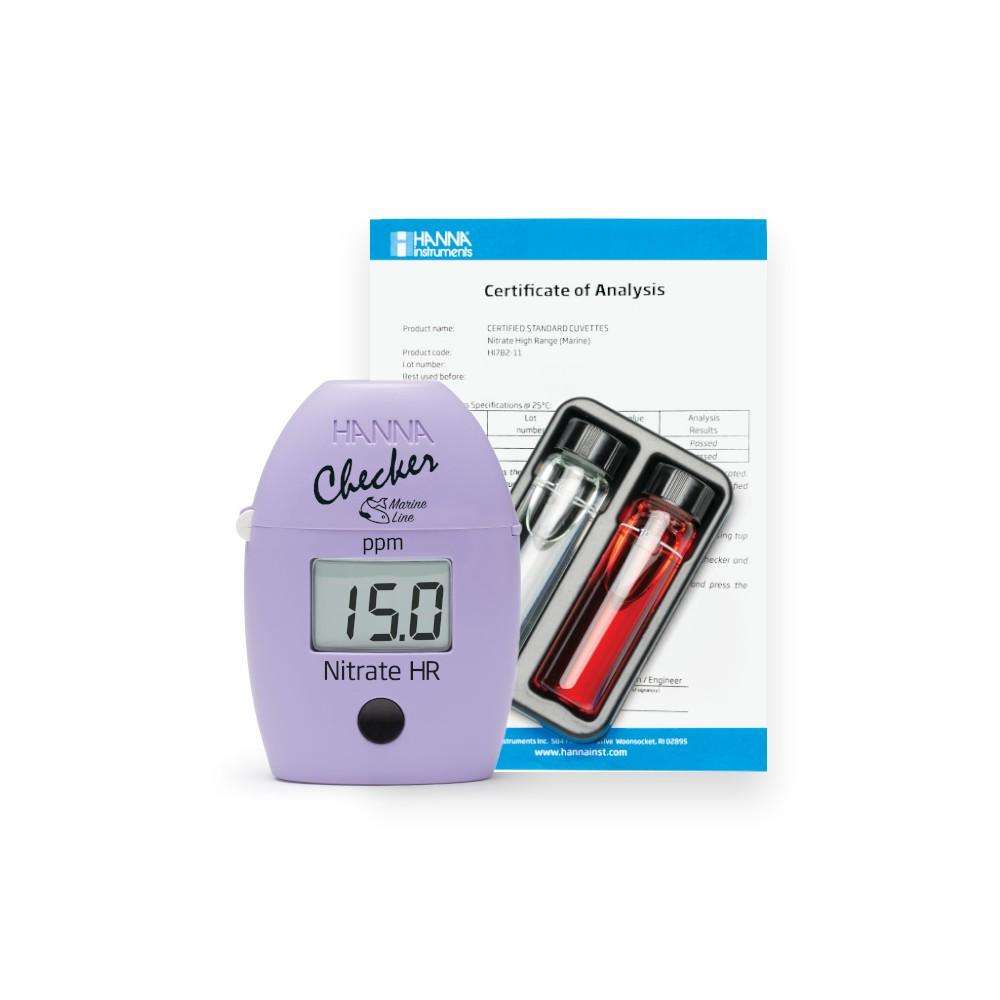 hanna-instrument-hi-782k-con-cuvette-di-verifica-checker-hc-per-nitrati-scala-alta-ppm-in-acqua-di-mare